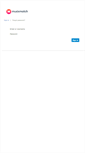 Mobile Screenshot of developer-admin.musixmatch.com